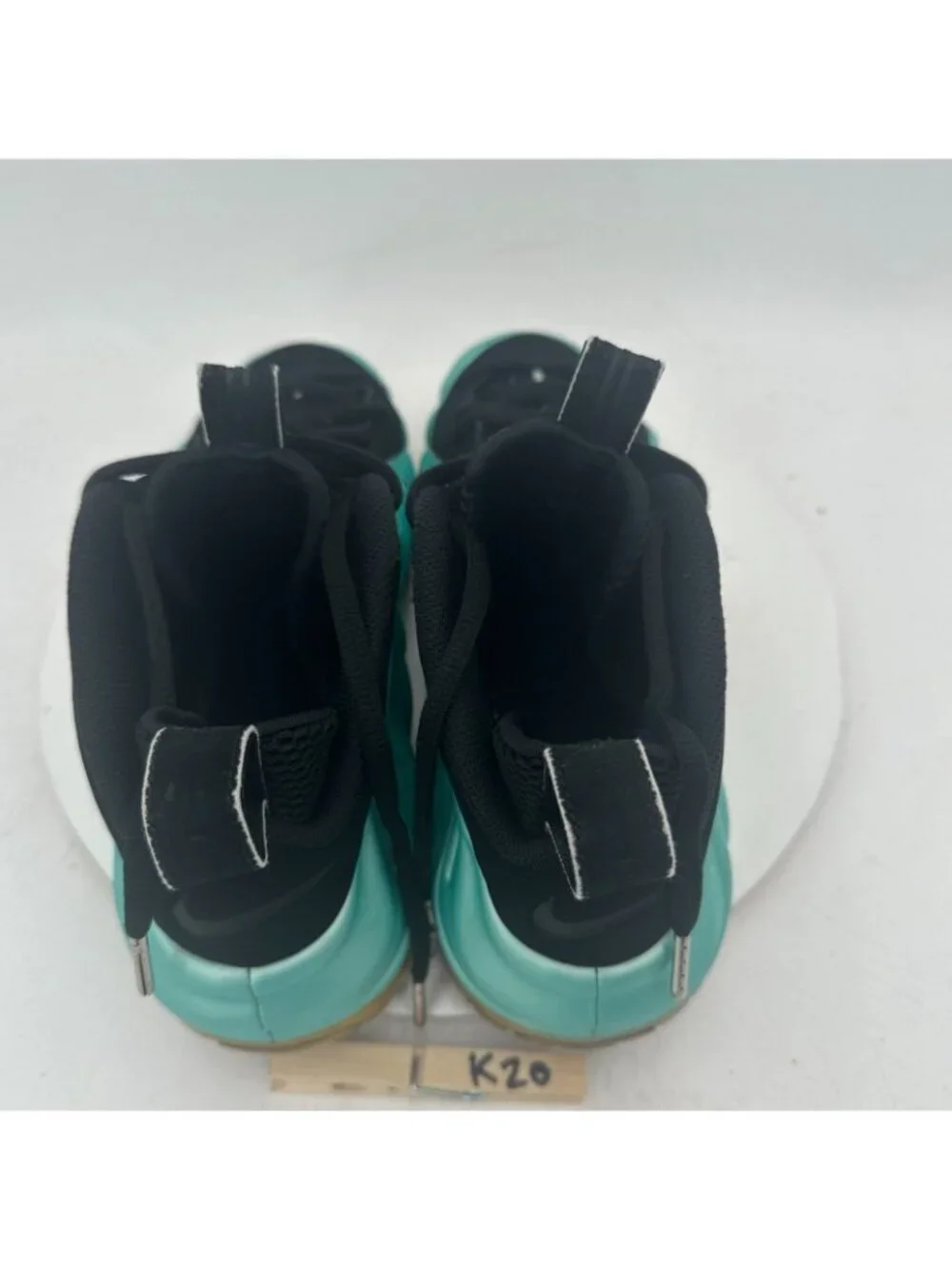 Nike Air Foamposite Pro Men Size 10 624041-303 Island Green Basketball Shoes